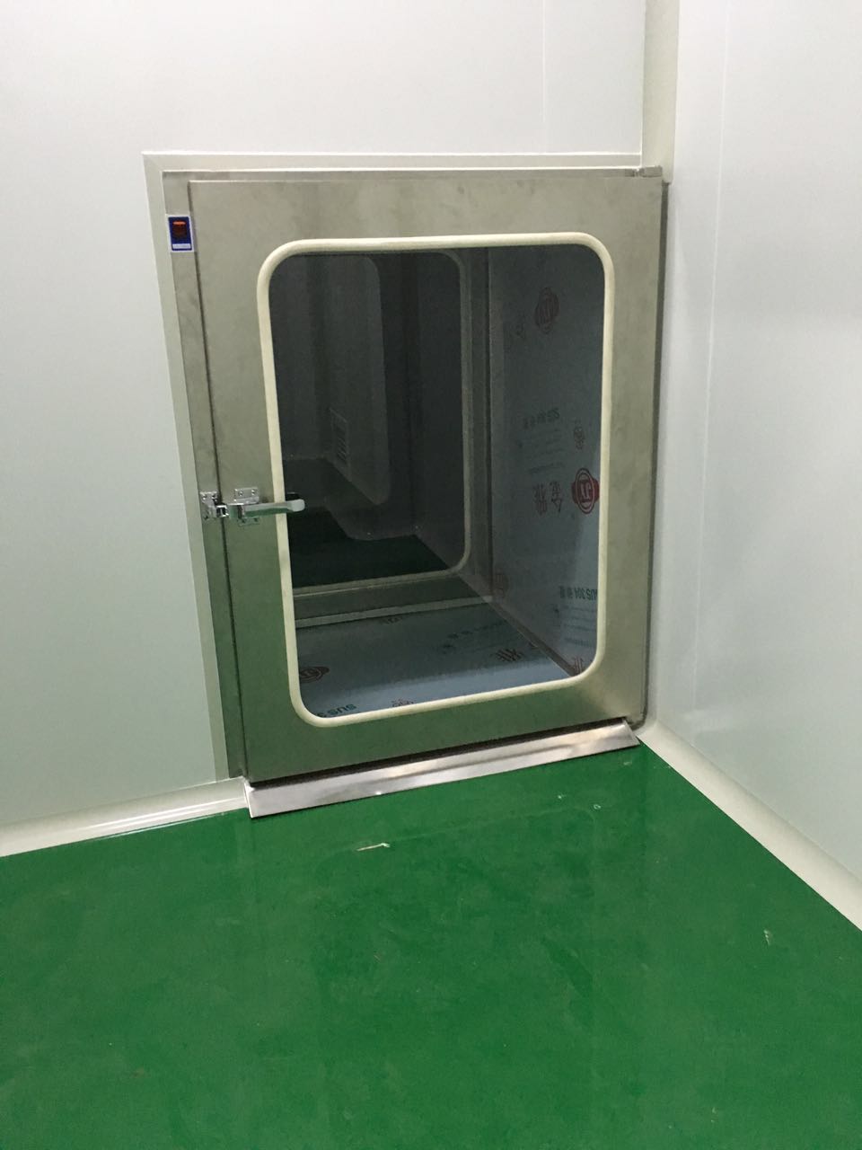 落地式机械互锁传递窗