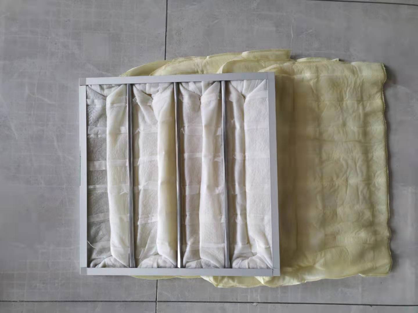 铝合金框架袋式中效空气过滤器